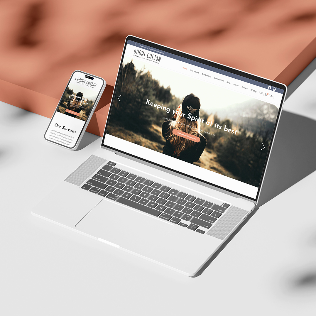 Bodhi Chetan Website Design