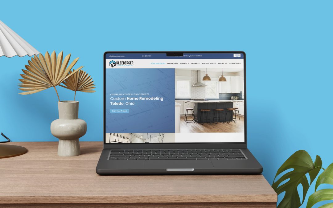 Kleeberger Contracting Services Website Design