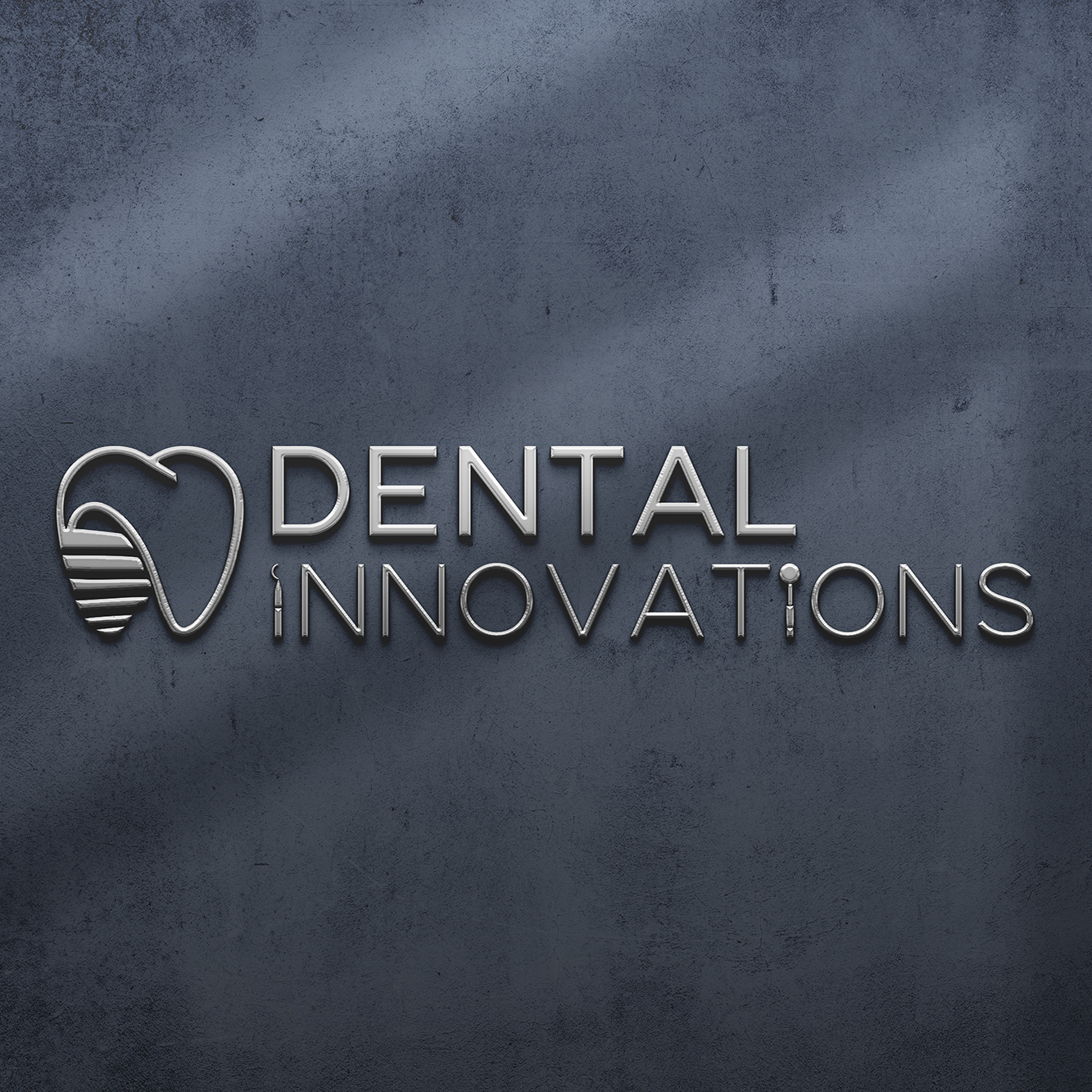 Dental Innovations Logo di logo mockup square