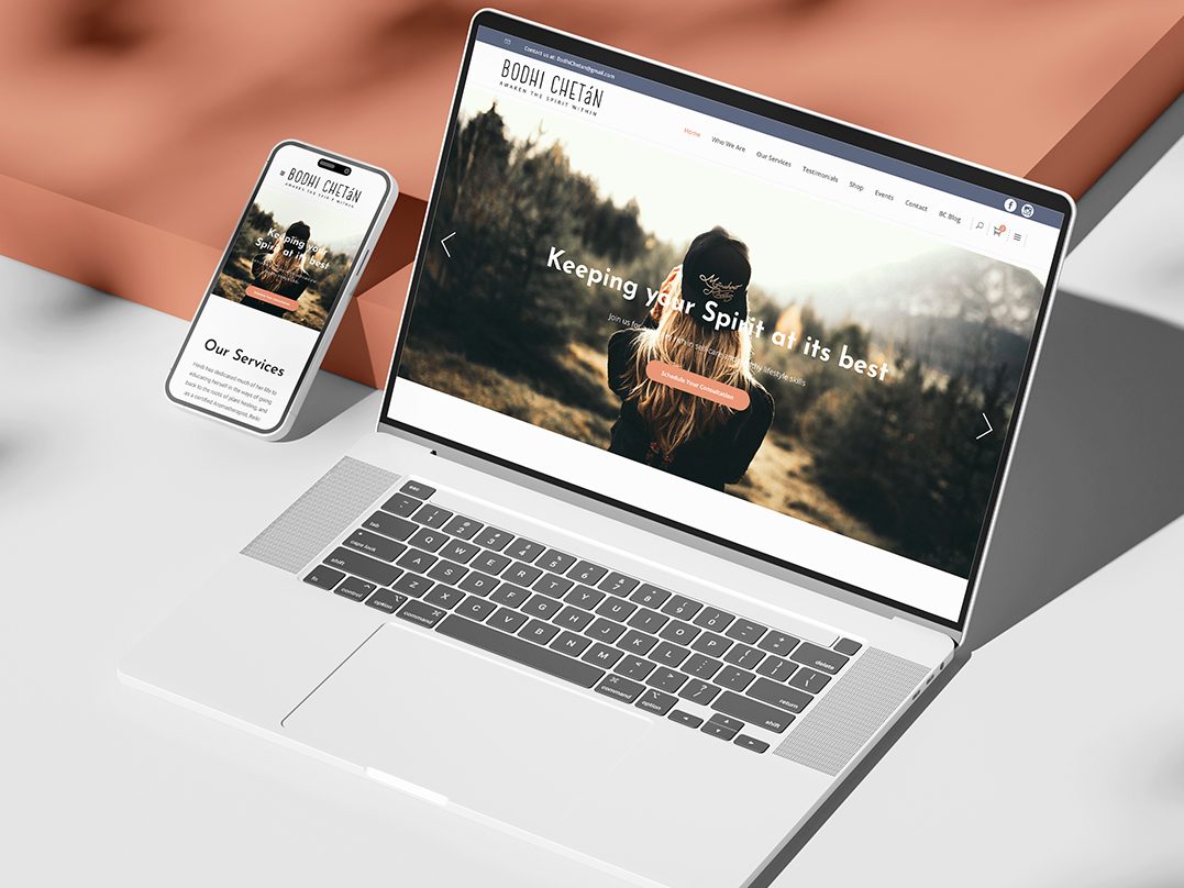 Bodhi Chetan Website Design
