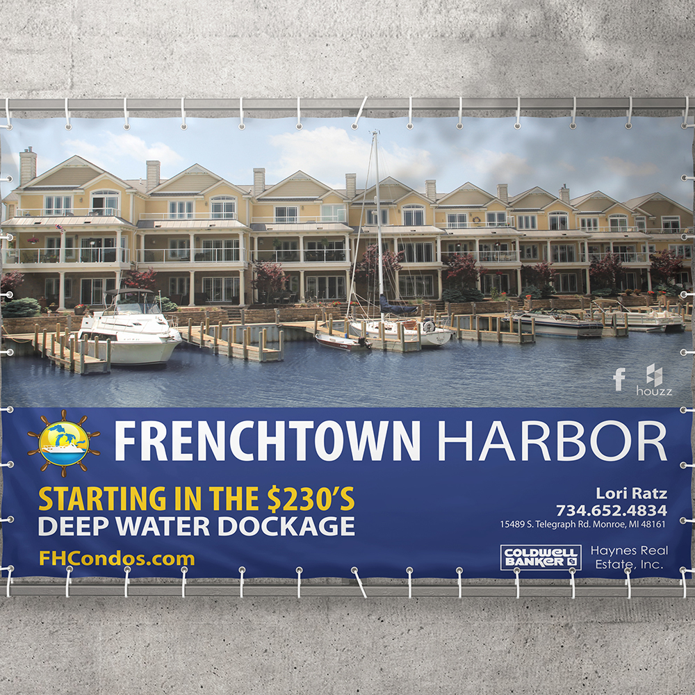 Frenchtown Harbor Billboard Mockup