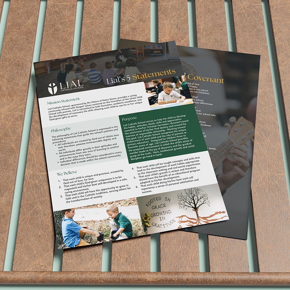 Dental Innovations Announcement Flyer Mockup