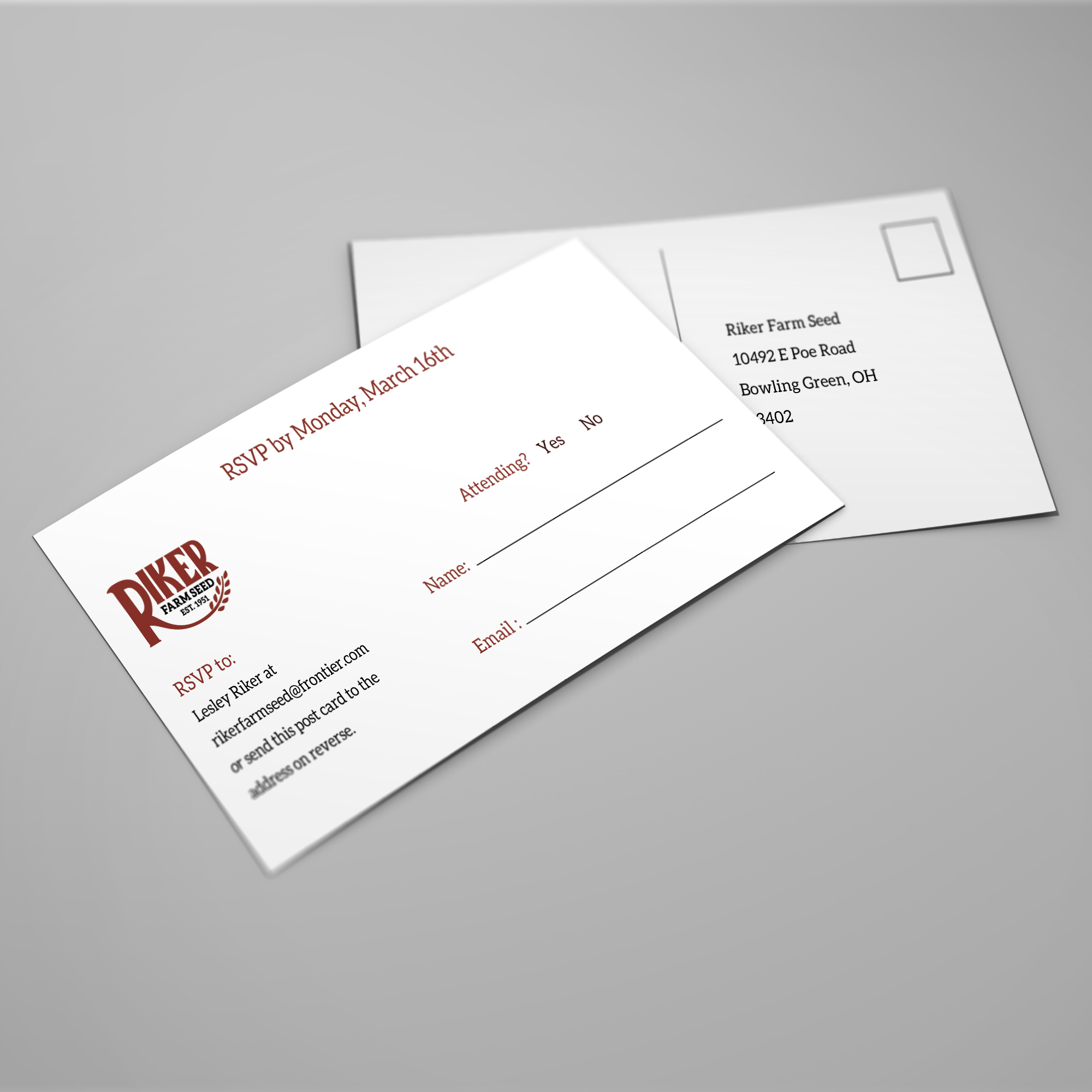 Riker RSVP Mockup