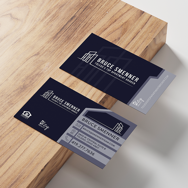 Toledo's Top Apartment Broker Business Card Mockup